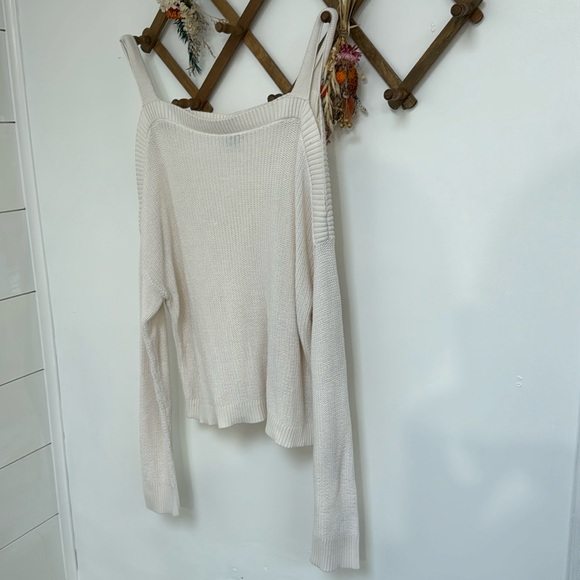 Express Sweaters - Express open shoulder sweater